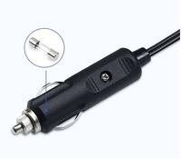 Câble d'Alimentation 12V 24V CC de Rechange pour Glacière de Voiture Mini-Réfrigérateur, Fiche 2 Broches Allume-Cigare