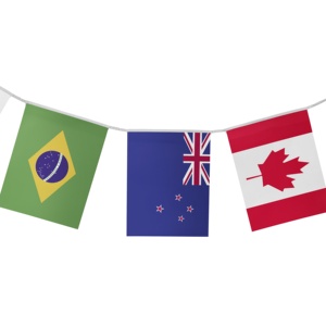 ธงสตริงธงประเทศต่างๆที่มีคุณภาพสูง - Product Image 4