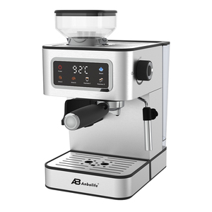 Cafetera Espresso de 20 Bares Anbolife a Precio de Fábrica, Cafetera Inteligente para Cappuccino y Espresso con Espumador de Leche - Product Image 4