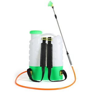 เครื่องพ่นยาไฟฟ้า 20 ลิตร แบบปืนฉีด สำหรับทำสวนในบ้าน สีเขียวและสีขาว - Product Image 2