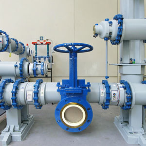 שסתום יציקה מפלדה עמיד בגודל 8 אינץ' Brapu Leatherknife JRVAL בעל תקן ISO9001 ידני/פנאומטי/חשמלי עם אחריות לשנה - Product Image 4