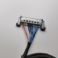Benutzer definiertes LVDS-TV-Computer kabel 650MM Hirrous JAE-FI-RE51S-HL anzeige kabel FI-R 41pin 51Pin Elektronischer LCD-Bildschirm-Kabelbaum