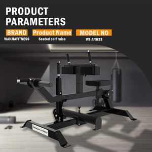 Appareil de musculation professionnel Super Horizontal Calf Raise Leg Press à charge par plaques pour exercices assis sur les <span class=keywords><strong>mollets</strong></span> - Product Image 3