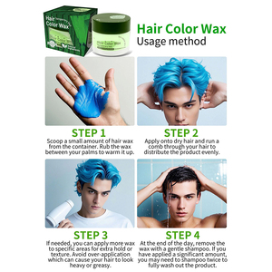 Meisaar Hipoalerjenik Saç Boyası Jel Wax Hafif Tutuş Doğal Formül Normal Saçlar İçin Unisex Kullanım Tüm Yaşlar - Product Image 6