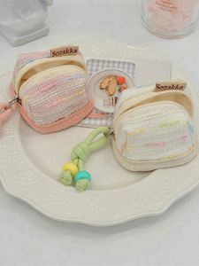 Étui à écouteurs pliable portable mignon en polyester 100%, porte-monnaie, sac de rangement pour clés et bijoux, pochette pour femmes et filles, sac de voyage kawaii - Product Image 4