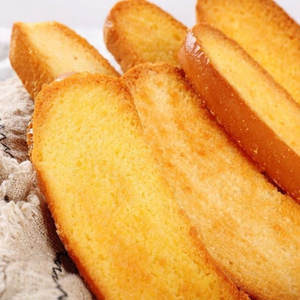 Backwaren Baguette Kurze Kekse Gebäck Snack Frühstück Kuchen Getrocknetes Braunes Brot Rusk Keks - Product Image 5
