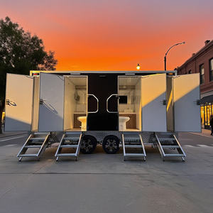 Baño Móvil Estándar, Remolque Portátil con Doble Función para Acampar al Aire Libre en Ubicaciones Remotas - Product Image 2