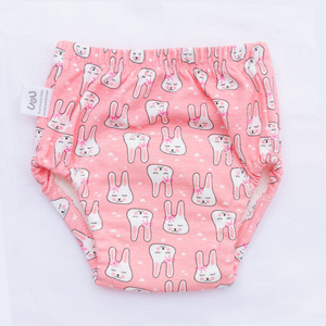 Couche Lavable Réutilisable à 6 Épaisseurs en Coton pour Bébé, <span class=keywords><strong>Culotte</strong></span> <span class=keywords><strong>d</strong></span>'<span class=keywords><strong>Apprentissage</strong></span> pour Enfant avec Motifs Dessin Animé pour Nouveau-Né - Product Image 3