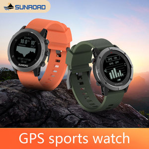 Montre connectée GPS Sunroad pour le sport, suivi d'activité, course à pied, natation, cyclisme, escalade, randonnée, altimètre, baromètre, boussole, survie, camping - Product Image 5
