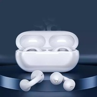 Écouteurs sans fil TWS à conduction osseuse de haute qualité avec micro, Bluetooth 5.3, étanchéité IPX5, batterie 200 mAh, haut-parleurs 9 mm, son ambiant, sport, ABS+PC