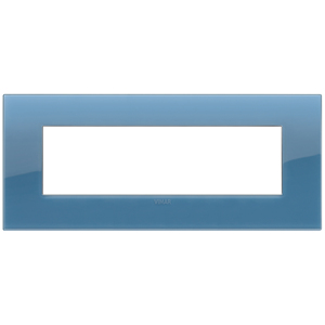 Vimar Classic 7M Reflex Ultramarine Plate 21 In Length Wall <b>Switch</b> Cover - Product Image 1