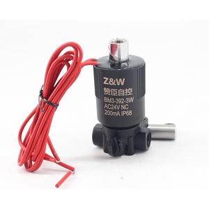 Válvula Solenoide Z&W BM3-392-3W AC24V 200mA IP68 para Sistemas de Riego Agrícola - Product Image 3