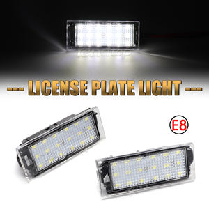 Feux de plaque d'immatriculation à LED pour Renault Clio Espace Kangoo Koleos Kadjar Laguna Master Megane <span class=keywords><strong>Trafic</strong></span> Tag Car Light Accessories - Product Image 4