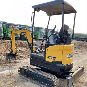 Original <b>Used</b> <b>Excavator</b> Sany SY16C 1.6Tons Mini Digger with Powerful Engine EPA CE Certified for Farm & Household Use - Product Image 1