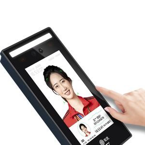 Wifi thời gian tham dự máy 7 inch màn hình Nhận dạng khuôn mặt mã vạch RFID kiểm soát truy cập cửa - Product Image 1