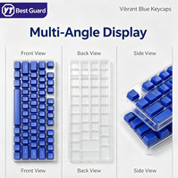 Bandeja de Almacenamiento para Teclas de Teclado Mecánico, Personalizada, Transparente, de PET, para Venta al por Menor, Embalaje de Plástico Termoformado al Vacío
