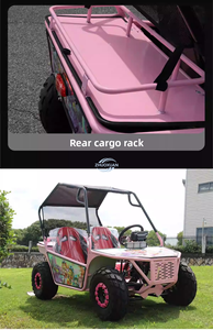 โกคาร์ทไฟฟ้าขับเคลื่อน 2 ล้อ สำหรับขับขี่ออฟโรด รุ่นใหม่ 2 ที่นั่ง สำหรับแข่งขัน ชายหาด และครอบครัว - Product Image 5