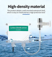 Sistema de Automatización para Invernaderos Inteligentes, Sensor 3 en 1 de CO2, Temperatura y Humedad con Modbus 4G para Cultivo Vertical de Hongos