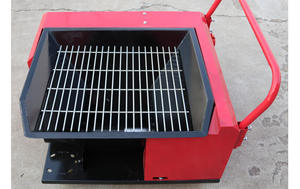 Bomba de Concreto Eletrônica Vermelha de Alta Pressão para Construção de Estradas e Pontes Nova Condição Elétrica com Componente Central de Motor - Product Image 3