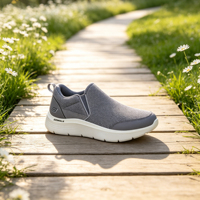 Chaussures de sport décontractées pour hommes, fabrication OEM/ODM, confortables, respirantes, empeigne en mesh, semelle extérieure en PU, tendance mode, légères, antidérapantes