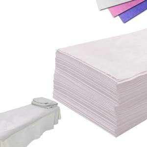 100 pièces draps de lit jetables, housse de lit en tissu non tissé imperméable à l'eau - Product Image 2