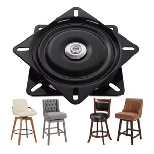 Heavy-Duty 360° <b>Swivel</b> Plate Turntable Bearing Square Design for Dining Stools <b>Tables</b> Bookshelves - Product Image 6