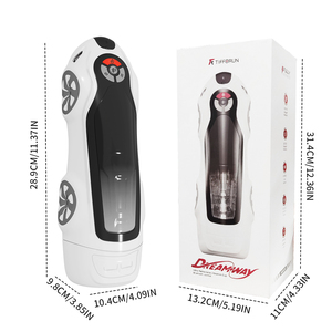 Masturbador Masculino Bluetooth Super Racing Plane, Totalmente Automático, 9 Velocidades <span class=keywords><strong>de</strong></span> Vibración, Calefacción, Impermeable, Sensación Real al Tacto - Product Image 6
