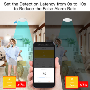 Tuya thông minh con người hiệ<span class=keywords><strong>n</strong></span> diệ<span class=keywords><strong>n</strong></span> Detector Wifi ZigBee mmwave Radar Phát hiệ<span class=keywords><strong>n</strong></span> cảm biế<span class=keywords><strong>n</strong></span> cho thiết bị điệ<span class=keywords><strong>n</strong></span> - Product Image 5