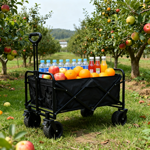 Chariot de camping pliable personnalisable, chariot à main pliable avec conception anti-collision pour le camping - Product Image 3