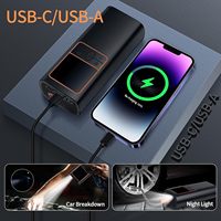 Inflador de neumáticos eléctrico de 6000mAh, compresor de aire Digital portátil de 10.3bar/150psi con manómetro para Bola de bicicleta de coche