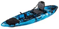 Kayak à pédales pour la pêche, fabrication directe, bateau à pédales, kayak pliable transparent en plastique, kayak de pêche à propulsion par pédales