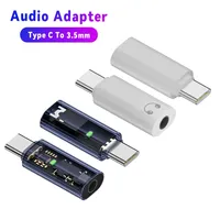 Adaptador de Audio USB Tipo C a 3.5mm, Adaptador Auxiliar Tipo C a 3.5mm para Auriculares, Compatible con iPhone 15, Samsung Galaxy S24, S23 Ultra