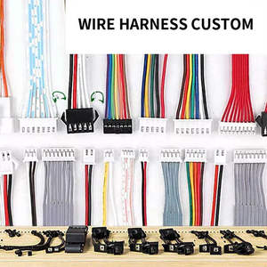 جودة عالية ممتازة مخصصة Antmade JST Molex <span class=keywords><strong>2</strong></span> 3 4 6 دبوس الأسلاك الكهربائية تسخير البلاستيك 5 شريط صفيح إلكتروني - Product Image 2