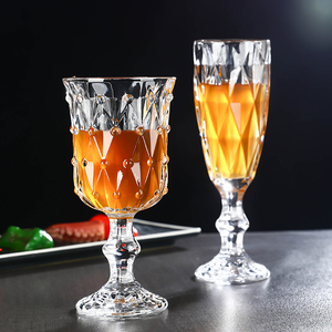 Offre Spéciale – Verres à Vin <span class=keywords><strong>et</strong></span> Flûtes à <span class=keywords><strong>Champagne</strong></span> de Luxe Transparents, Créatifs, <span class=keywords><strong>Style</strong></span> Diamant, pour Réceptions <span class=keywords><strong>et</strong></span> Célébrations - Product Image 6