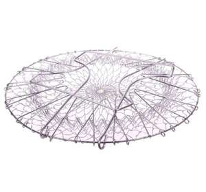 Cesta de Cocina de Acero Inoxidable 304, Plegable, Ecológica, para Escurrir, Colar, Freír y Cocinar al Vapor, Herramienta de Cocina para Alimentos Fritos - Product Image 5