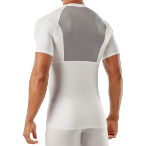 Rash Guard de entrenamiento atlético para hombre, logotipo personalizado de secado rápido, transpirable, gimnasio, Fitness, deporte, correr, Yoga, Spandex para exteriores - Product Image 4