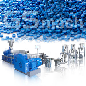 Машина для гранулирования пластиковых гранул для тапочек и обуви с мешалкой, Одношнековый экструдер - Product Image 5