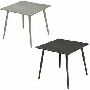 Modern Stainless Steel Coffee <strong>Table</strong> for Outdoor Living <strong>Small</strong> Round <strong>Patio</strong> Furniture for Courtyard &amp; Hotel Use - Product Image 1