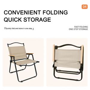 Chaise de randonnée ultralégère à engrenage automatique, mobilier d'extérieur, accessoires de camping - Product Image 2