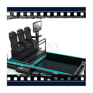 Horrifiant excitant fou mobile 9d vr projecteur cinéma chaise théâtre film jeux 5d cinéma camion mobile cinéma 7d cabine - Product Image 6