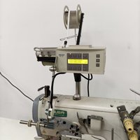 Machine à coudre intelligente de type universel MC E6, dispositif d'alimentation en ruban, dispositif de dosage élastique informatisé avec fonctions de dosage de tension