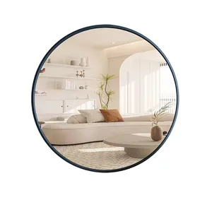 Vente en gros 24 "miroir mural rond décoratif miroir mural décoratif pour la maisonDécor miroir mural moderne Big Mir