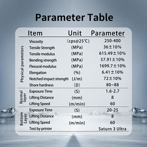 Resina Estándar Antinsky 1KG Blanca con Alta Precisión y Excelente Rendimiento para Impresión 3D - Product Image 6