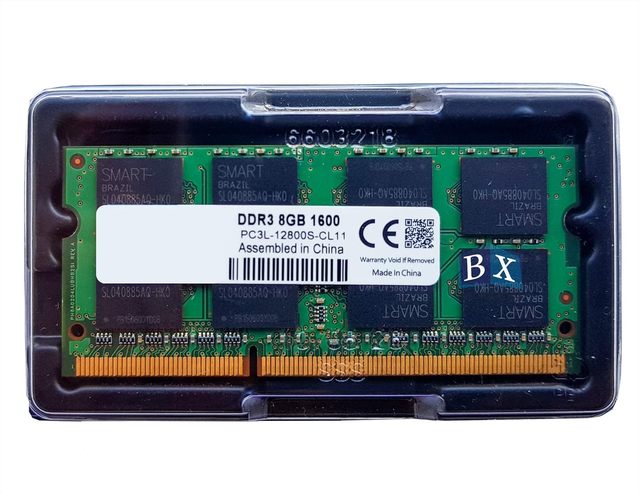 SAM 8GB DDR3/DDR3L 1600MHz PC3L-12800 (PC3-12800) CL11 SODIMM 2Rx8 Dual Rank 1.35V 204-Pin Laptop, Notebook RAM Memory