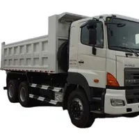 יפן משמש Hino 700 טיפר משאית, 6*4 hino מזבלה משאית למכירה