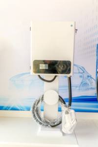 Estación de carga de cargador de coche Ev para exteriores impermeable trifásico de 20/30/40KW Gbt/CC de pie - Product Image 3