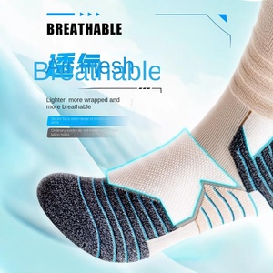 Shupao Chuyên Nghiệp Crew Chạy Vớ Chống Vi Khuẩn Dày Khăn Đáy Cho Nam Giới Của Mùa Thu Bóng Rổ Cầu Lông Đi Bộ Đường Dài - Product Image 4