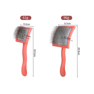 Cepillo de aseo para mascotas con mango de madera, peines para perros, removedor de pelo, para gatos - Product Image 6