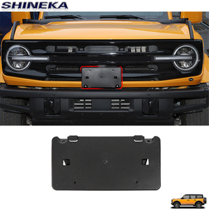 Accessoires extérieurs Offre Spéciale Support de plaque d'immatriculation avant Standard ABS US pour <span class=keywords><strong>Ford</strong></span> <span class=keywords><strong>Bronco</strong></span> <span class=keywords><strong>2021</strong></span> + - Product Image 2