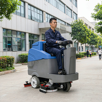 Autolaveuse autoportée robuste 390 kg avec frein électromagnétique pour le nettoyage sécurisé des aéroports et des hôpitaux, des terminaux et des concours aéroportuaires